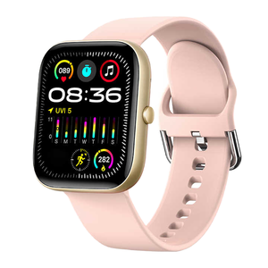 C08 2025スマートフィットネスウォッチリモート写真音楽コントロールBTコール心拍数モニターAndroid IOS互換性TFTスクエア - Product Image 2