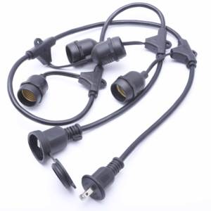 SL-043 String <span class=keywords><strong>ไฟ</strong></span> 49Ft กันน้ำ 15 E26 ซ็อกเก็ต 18 PCS 0.9-<span class=keywords><strong>185</strong></span> - Product Image 5