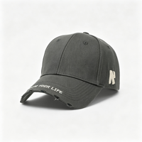 Nouvelle casquette de baseball unisexe style coréen simple et polyvalente, à calotte profonde, visière large, dessus souple, effet amincissant pour le visage, pour couple, style Dad Hat