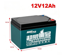 Batterie au plomb 12V portable pour transpalette, batterie de traction pour chariot élévateur, transpalette électrique, application en entrepôt