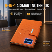 Bloc-notes intelligent écologique, pas besoin de recharger le stylo, avec batterie externe de 8000 mAh pour les notes des étudiants, logo personnalisable