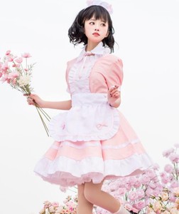 Sexy disfraz de sirvienta francesa dulce gótico Lolita vestido Anime Cosplay Sissy Maid uniforme de talla grande disfraces de Halloween para mujeres - Product Image 3