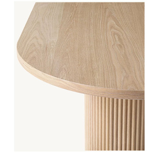 BYRON Dining <b>Table</b> RH Style furniture Solid Wood Dining <b>Table</b> - Modern Indoor Furniture for Kitchen & Living Room - Product Image 2