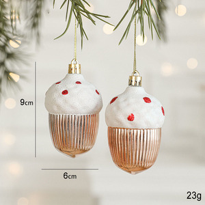 Recién llegado, adornos colgantes para árboles de Navidad, colgante de Navidad de plástico, decoración de Navidad para regalos para el hogar - Product Image 5