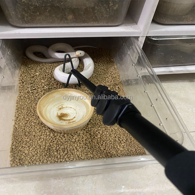 New Factory Wholesale Snake Catching Tool Manual Length Telescopic Snake Trap Rod Catch Snake Hook