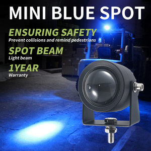 Projecteur de sécurité LED bleu, éclairage de travail, feux de recul LED bleus, projecteur de sécurité LED bleu pour le travail - Product Image 2