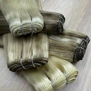 Extensiones de Cabello Humano Virgen Chino Liso y Largo de Doble Trama, Sin Caída, Finas, de Alta Calidad, Precio de Fábrica al por Mayor - Product Image 6