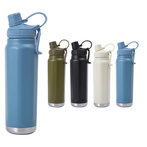 720ml Stainless Steel Vacuum Insulated Water Bottle With Custom Logo Hiking <b>Flask</b> With Handle - Product Image 1