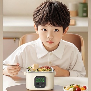 Lonchera Eléctrica Recargable por USB, Recipiente Portátil de Acero Inoxidable para la Escuela o el Automóvil, Fácil de Limpiar, Tazón para Comida de Bebé - Product Image 4