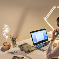 Humidificateur d'air ionisant portable personnalisé et diffuseur d'arômes avec huile essentielle USB pour la maison, l'hôtel et la voiture