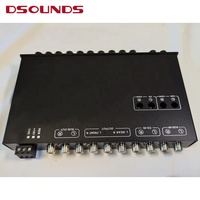 9 bandes EQ9 Full Graphic Equalizer 6 Ch out Passive Crossover pour amplificateur de voiture Système audio