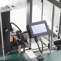Machine d'impression de codage par lots semi-automatique électrique Lanmotec pour la date d'expiration sur les bouteilles, les sacs en plastique et les cartons avec code QR