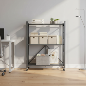 Estante Metálico Plegable de un Solo Nivel, Multifuncional, para Organización de Cocina, Solución para Ahorrar Espacio, Compatible con Google Home y <span class=keywords><strong>Homepod</strong></span> - Product Image 5