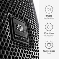 Enceinte PA professionnelle JBL KP6012 de 12 pouces - 1200W, audio haute puissance moderne et industriel pour arènes et événements d'e-sport