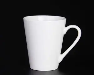 OEM High Quality Sublimation White Or Black Porcelain Mug Blank Coating Ceramic Mug Coffee Cup With Custom Logo