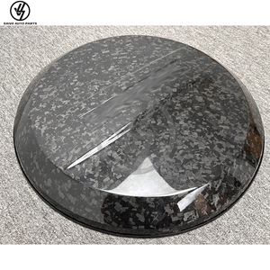 Funda para Llanta de Repuesto de Fibra de Carbono Forjada Estilo B con Tejido Twill Brillante para G Wagon W464 W463A G500 G63 2019-2024 - Product Image 2