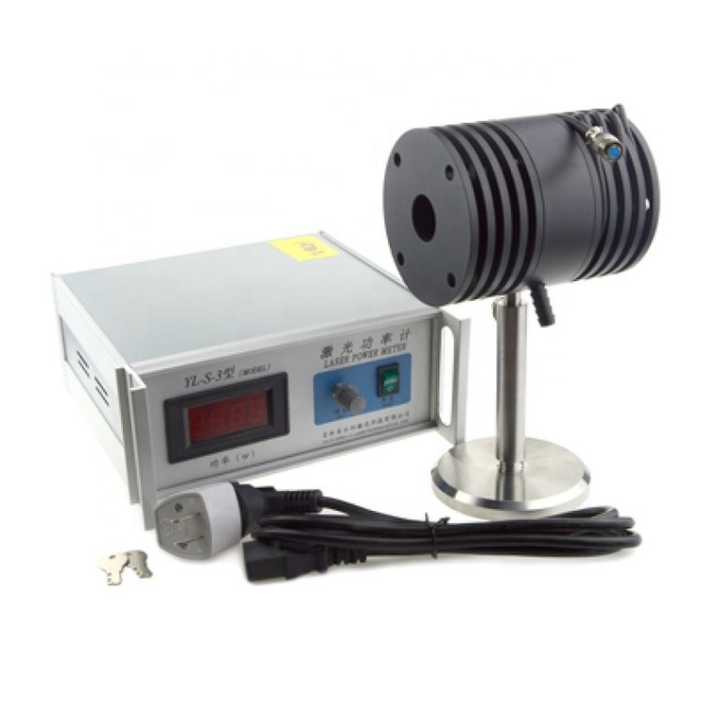 Co2 Laser Power Meter 0-200w Water-Cooled 10.6 Wavelength Desktop Laser Power Measurement