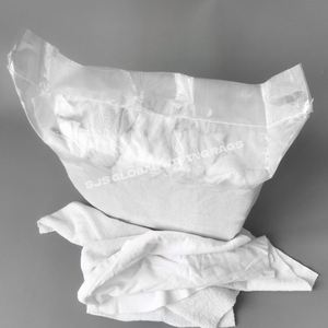Trapos de Limpieza Industriales, Paños de Limpieza Blancos, Toallas de Limpieza 100% Algodón para Limpieza Industrial - Product Image 1