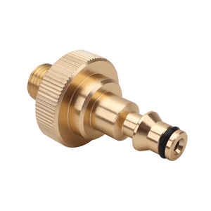 Conector de latón de acoplamiento rápido tipo espuma Mingou para adaptador de boquilla de lavadora de alta presión para lavado de autos - Product Image 4