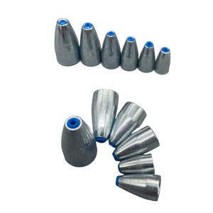 Plomos de pesca de aleación de 3.5g, 5g, 7g, 10g con orificio pasante y revestimiento de plástico para reducir el desgaste de <span class=keywords><strong>la</strong></span> línea, ideales para <span class=keywords><strong>la</strong></span> pesca con montura Texas - Product Image 1