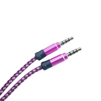 Câble audio AUX 8 broches et Type-C vers 3,5 mm, plaqué or, en PVC, stéréo, pour haut-parleur de voiture, casque, longueur personnalisée, compatible OEM