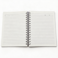 Carnet à spirales A5 relié rigide en gros, carnet à spirales A5 personnalisé pour étudiants et employés