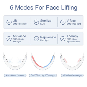 Productos de belleza para el cuidado Personal de las mujeres, máquina de estiramiento <span class=keywords><strong>Facial</strong></span> en forma de V, herramientas de belleza para el cuidado de la piel - Product Image 4