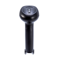 Escáner de código de barras USB COM de cama plana, lector de códigos de barras láser CCD 1D en stock