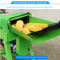 Batteuse à riz et maïs complète avec moteur Cirn Leaves Corn Sheller