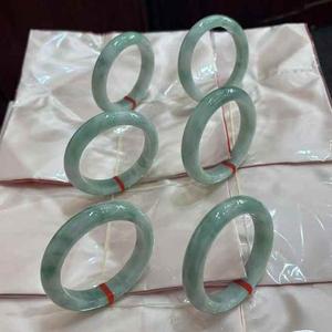 Tipo un brazalete de Jade <span class=keywords><strong>Myanmar</strong></span> Jadeíta brazalete de Jade Natural de alta calidad pulsera de jadeíta sin grietas para regalo de mujer 54 ~ 60mm - Product Image 3