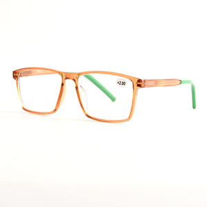 <span class=keywords><strong>Gafas</strong></span> <span class=keywords><strong>de</strong></span> <span class=keywords><strong>Lectura</strong></span> Rectangulares Clásicas, Ligeras, con Montura Colorida y Lentes Transparentes para Presbicia, Unisex, Venta al Por Mayor, Logotipo Personalizado - Product Image 3