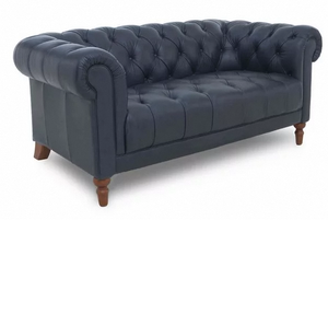 Sofá Chesterfield de Cuero Premium de 2 Plazas con Artesanía de Alta Calidad, Asientos Cómodos y Elegancia Atemporal, Ideal - Product Image 6