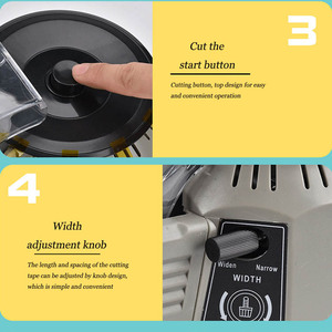 Distributeur automatique de ruban adhésif, machine de découpe carrousel, machine de découpe de ruban adhésif Zcut-2 - Product Image 6