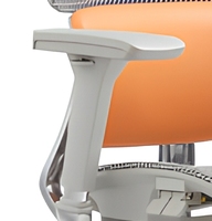 Chaise de bureau ergonomique avec cadre en alliage d'aluminium, dossier en maille, appui-tête et repose-pieds rétractable pour bureaux de direction