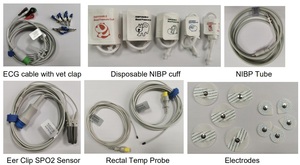 ETCO2 सेंसर के साथ पशु चिकित्सा कैपनोोग्राफ वाइटल साइन मॉनिटर - Product Image 5