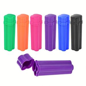 Étui de voyage portable tout-en-un étanche et anti-odeur pour kit de fumeur, pouvant contenir un briquet et deux cigarettes - Product Image 4