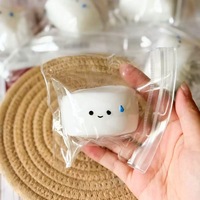 Jouets Squishy pour Enfants, Anti-Stress, Mini Animaux Mochi Kawaii à Remontée Lente, Jouets Sensoriels en Silicone Anti-Stress