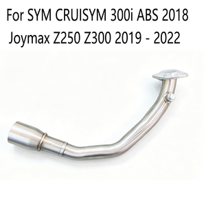 Tubo de escape delantero de 51 mm para motocicleta SYM CRUISYM 300i ABS 2018, Joymax Z250 <span class=keywords><strong>Z300</strong></span> 2019-2022 - Product Image 1