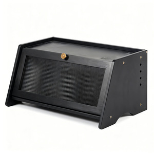 กล่องใส่ขนมปังแบมลีดเดอร์ 40x25x25 ซม. กล่องเก็บของในครัวกันฝุ่น - Product Image 1