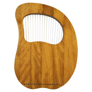<span class=keywords><strong>Harpe</strong></span> lyre 21 cordes métalliques classique en bois massif d'acajou - Product Image 2