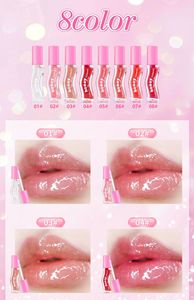 MLM customizable Shiny Mirror Jelly <b>Lip</b> Glaze Long Lasting Waterproof Hydrating Plumping <b>Lip</b> Gloss For Women non-fading <b>lip</b> tint - Product Image 5
