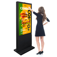 Pantalla LCD para Publicidad Exterior con Pantalla Táctil IP65 Android/Windows de Resolución 4K, Súper Silenciosa, Sin Ventilador, de Aluminio, Nuevo Diseño