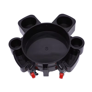 Chariot roulant Portable avec plateau organisateur seau Mobile amovible système de lavage de voiture détaillant chaise roues outils de nettoyage de Garage - Product Image 3