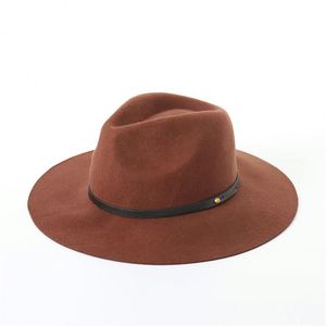 X1243 Unisex Adult <b>Woolen</b> Jazz Cap Breathable Four Seasons Fashionable <b>Top</b> Hat with Casual Style for Outdoor Scenes - Product Image 2