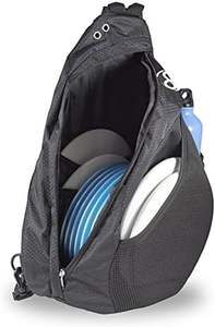 Sac à dos de disc-golf gratuit avec deux supports latéraux et sangles Molle pour débutants/amateurs, capacité de 24 à 26 disques - Product Image 2
