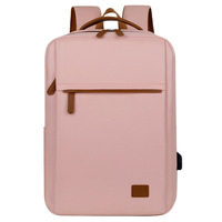 Sac à dos professionnel simple, imperméable et respirant en denim avec doublure en polyester, sac de voyage pour ordinateur portable et sac d'école