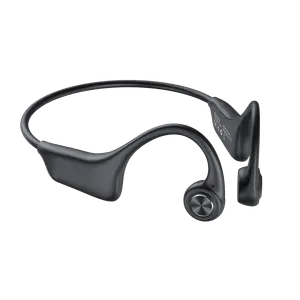 Bandeau étanche écouteurs de sport casque sans fil à mémoire intégrée 16G, oreillettes ouvertes à conduction osseuse sans fil