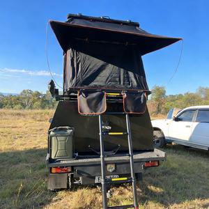 เต็นท์หลังคารถยนต์อลูมิเนียมน้ำหนักเบาสำหรับ 3-4 คน เปิดอัตโนมัติรวดเร็ว พร้อมบันได สำหรับตั้งแคมป์กลางแจ้ง - Product Image 1