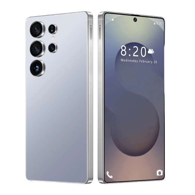 7.3 Inch Brand New S25 Ultra Smartphones 5g 16g+512gb 48+108mp Dual Sim Android Unlocked Mobile Phone