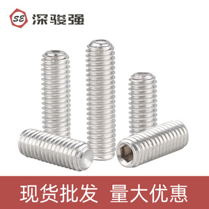 Tornillos de Cabeza Hexagonal de Acero Inoxidable 304 Shen Junqiang, Rosca Métrica Estándar DIN916 A2-70, de M1.6 a M16 - Product Image 3